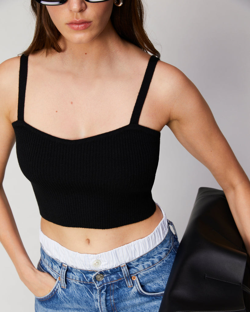 WOMEN'S CROPPED BRA TOP