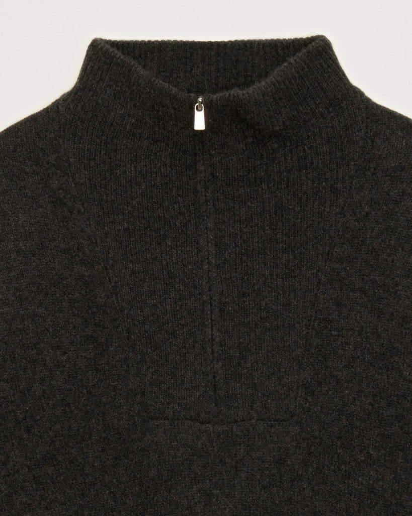 Sweater Quarter Zip Neck Oversize – FROM FUTURE