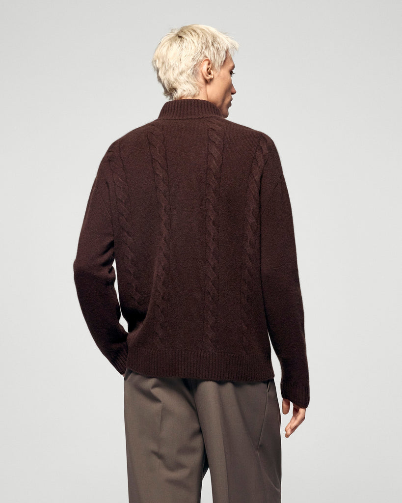 Sweater Quarter Zip Neck – FROM FUTURE